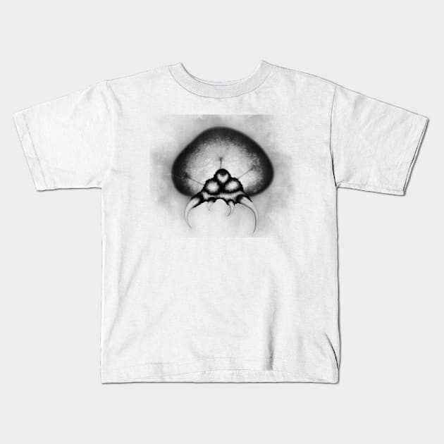 Larva Specimen X-Ray White Variant Kids T-Shirt by Scars1023